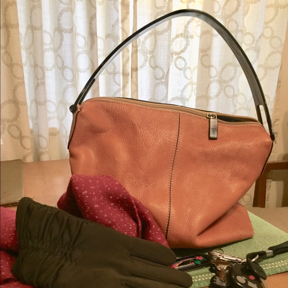Adrienne Vittadini tan purse